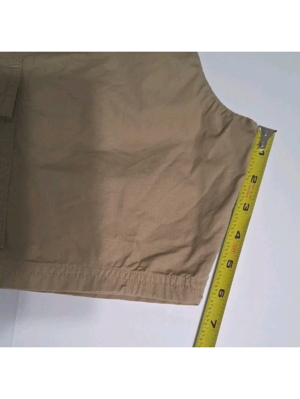 Place, Boys Shorts, Size 10 Husky, 100% Cotton Cargo, Khaki, EUC